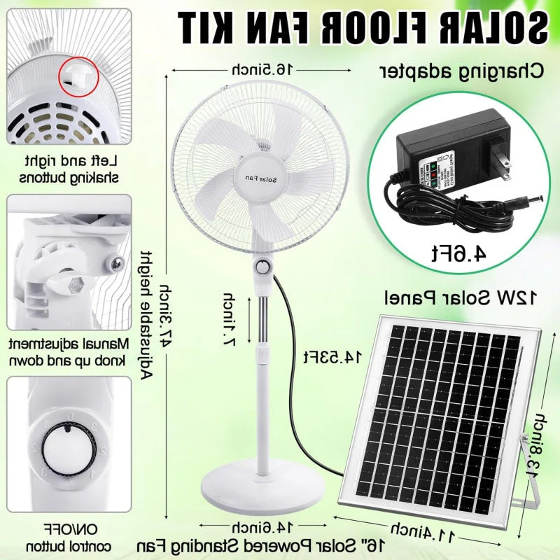 Dame Solar Vifte Luvikno