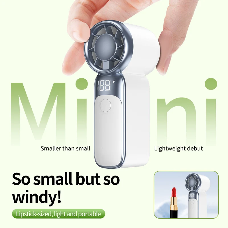 Damer bærbar mini-vifte Luvikano