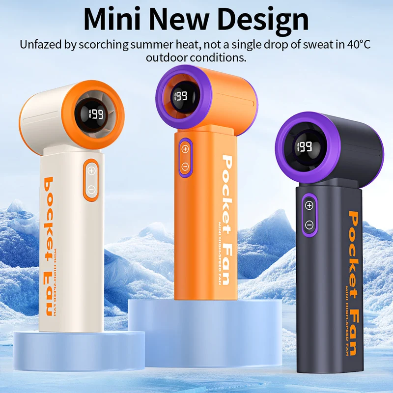 Dame bærbar Mini-Ventilator Luvikano
