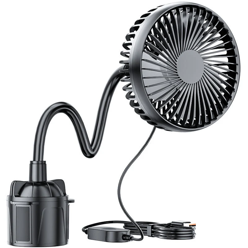 Roterende Usb-bilvifte Luvikno
