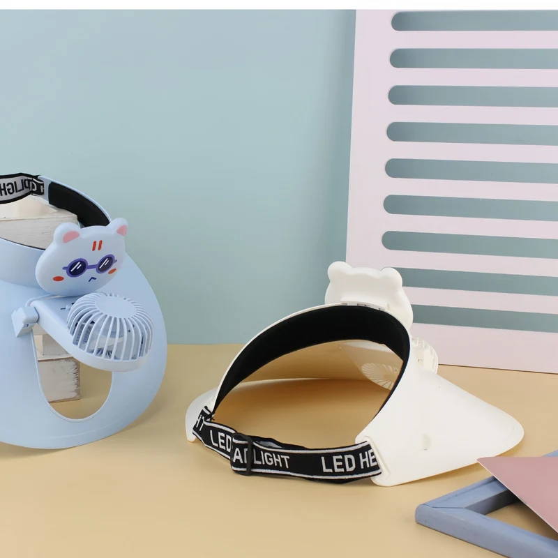 Bærbar USB bordvifte med kreativt dyredesign Luvikno