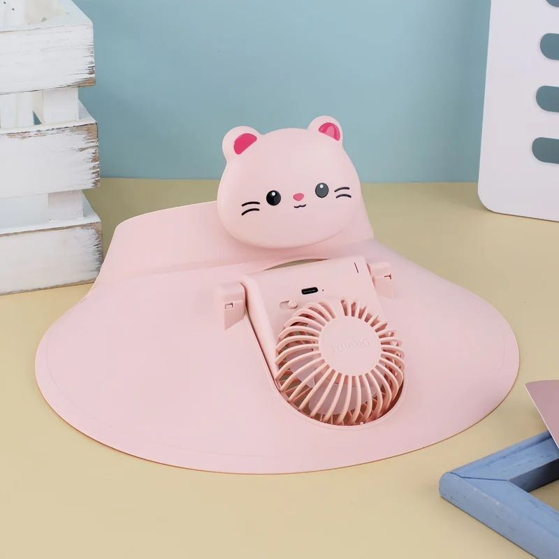 Bærbar USB bordvifte med kreativt dyredesign Luvikno