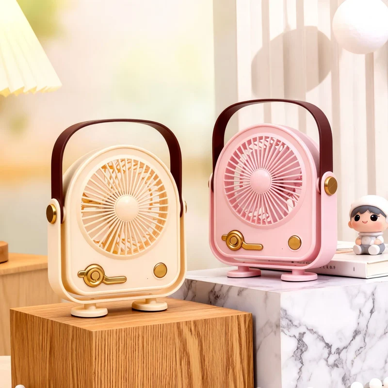 Bærbar USB bordvifte i retrodesign Luvikno