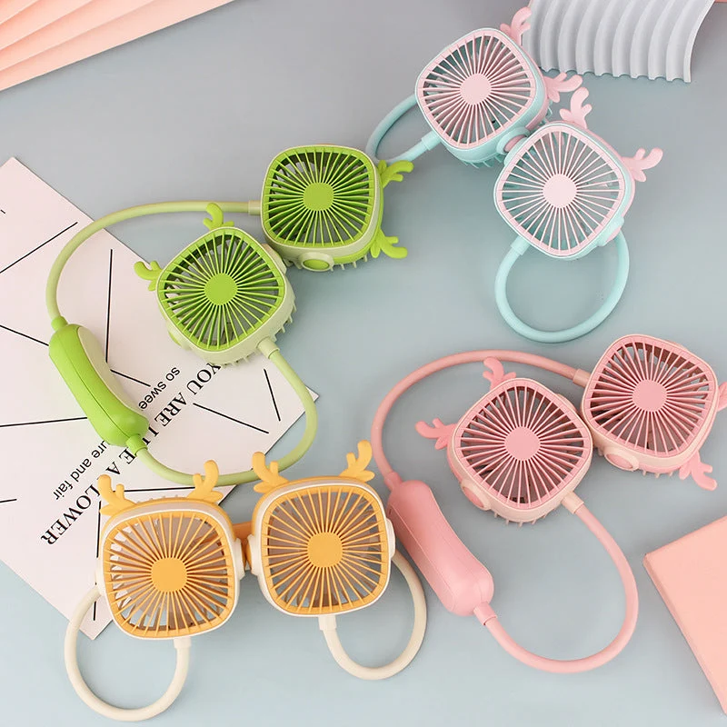 Bærbar Usb Nakkevifte med Fleksibelt Design Luvikno