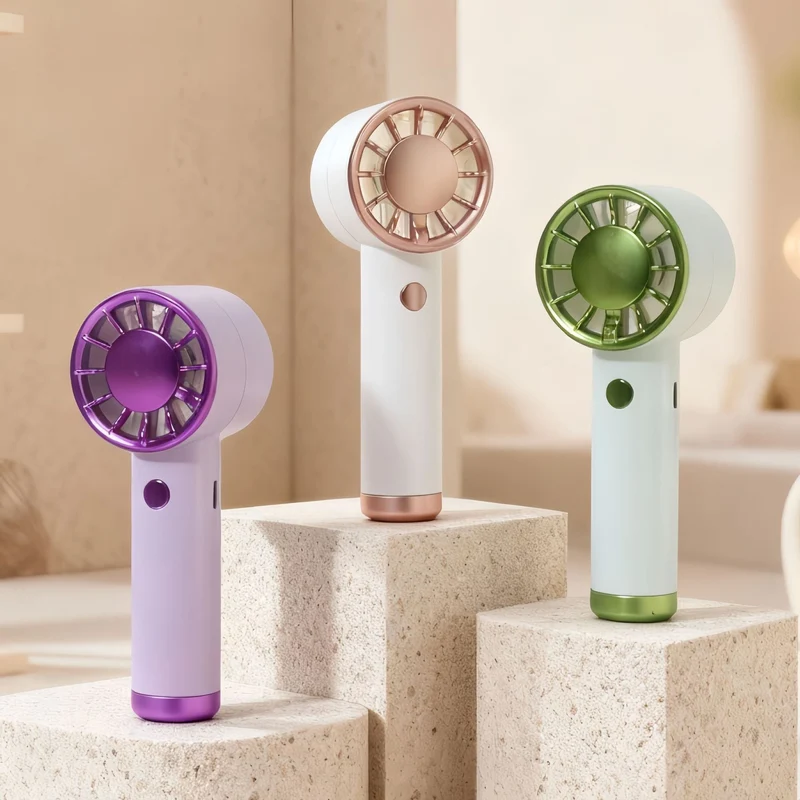 Bærbar Usb Håndvifte med Stilig Design og Variabel Hastighetskontroll Luvikno