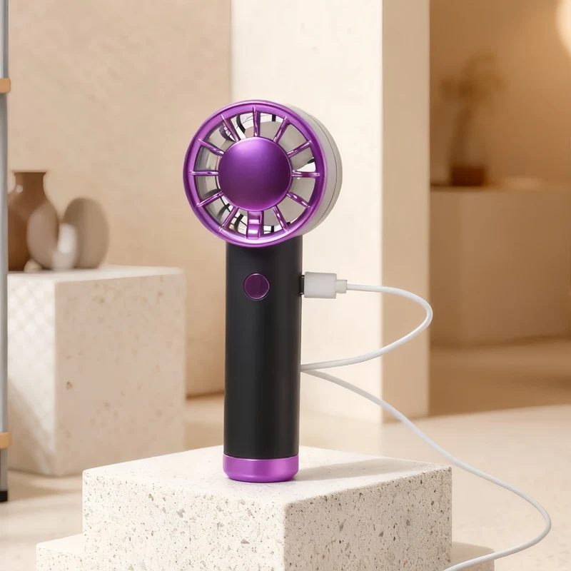 Bærbar Usb Håndvifte med Stilig Design og Variabel Hastighetskontroll Luvikno
