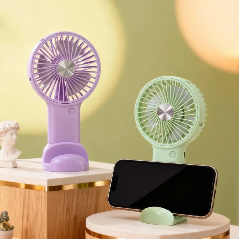 Bærbar håndvifte med ergonomisk design og USB-ladefunksjon Luvikno