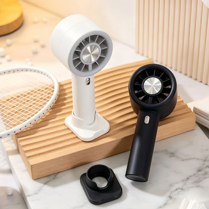 Bærbar håndvifte med ergonomisk design og flere hastighetsmodi Luvikno
