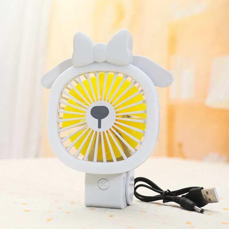 Kreativ håndvifte med USB-tilkobling og søtt design Luvikno