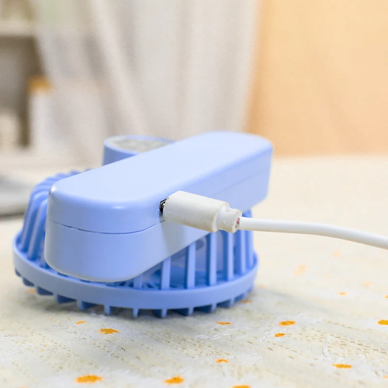 Bærbar Usb håndvifte med ergonomisk design og flerhastighetskontroll Luvikno