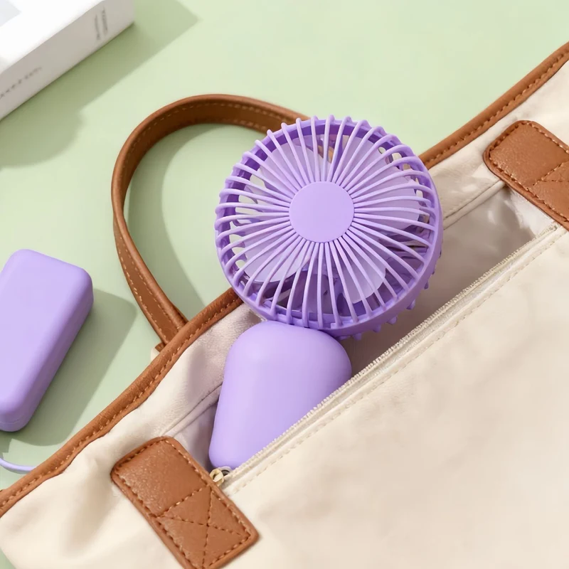 Bærbar Usb-håndvifte med ergonomisk design Luvikno