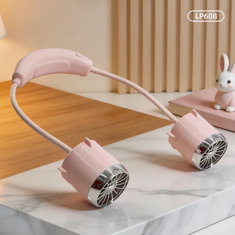 Bærbar nakkeventilator med fleksibelt design Luvikno