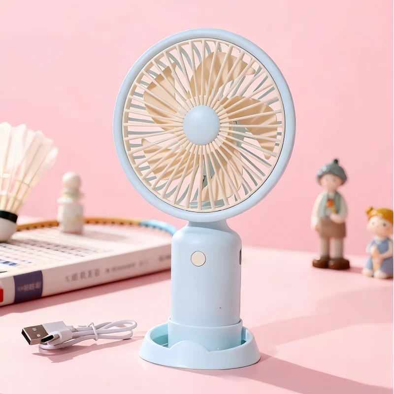 Bærbar Mini Vifte med Søtt Dyre Design Luvikno