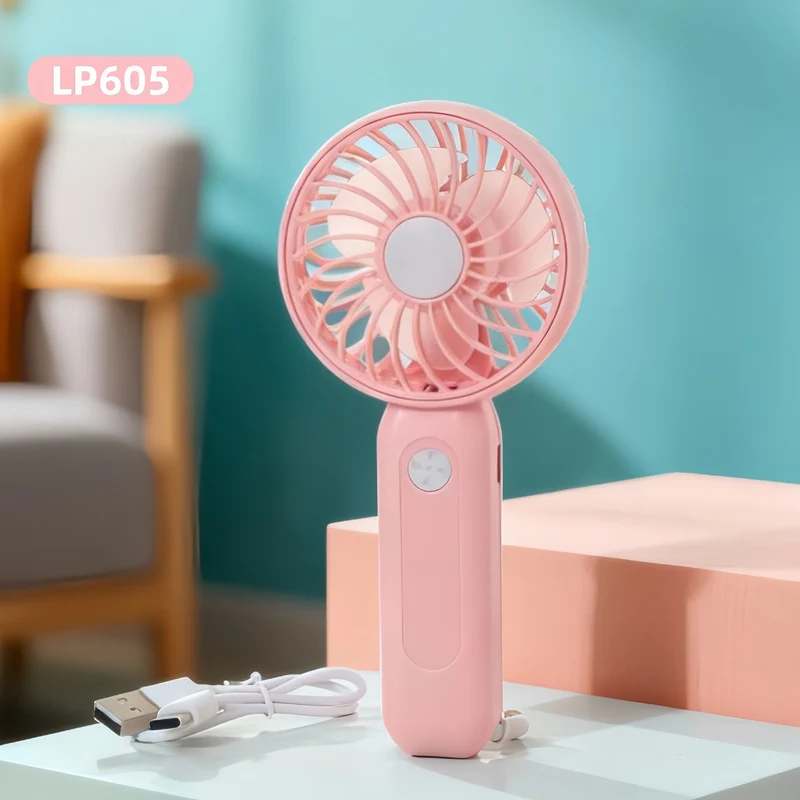 Bærbar Mini Vifte med Søtt Dyre Design Luvikno