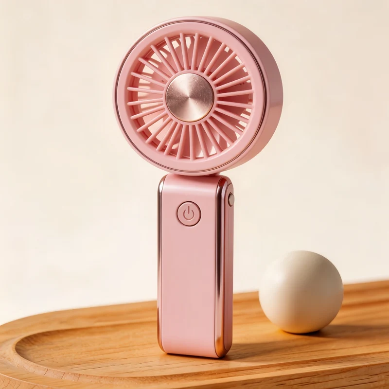 Bærbar Mini Vifte med Ergonomisk Design Luvikno