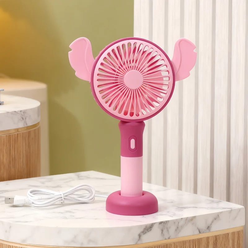 Bærbar mini bordvifte med søtt design Luvikno