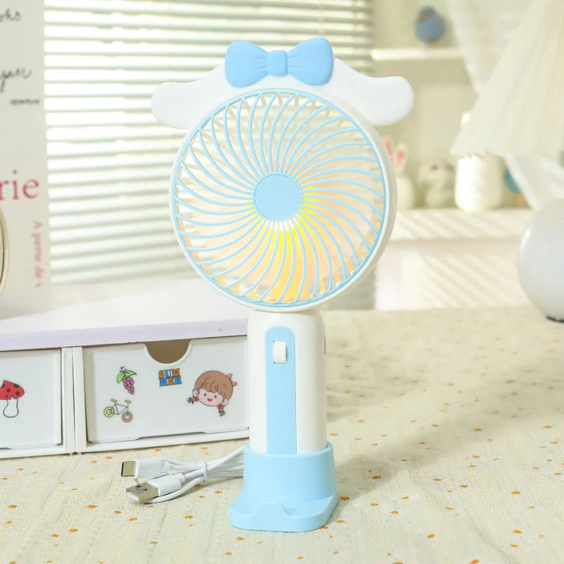Bærbar mini håndvifte med lekent design Luvikno