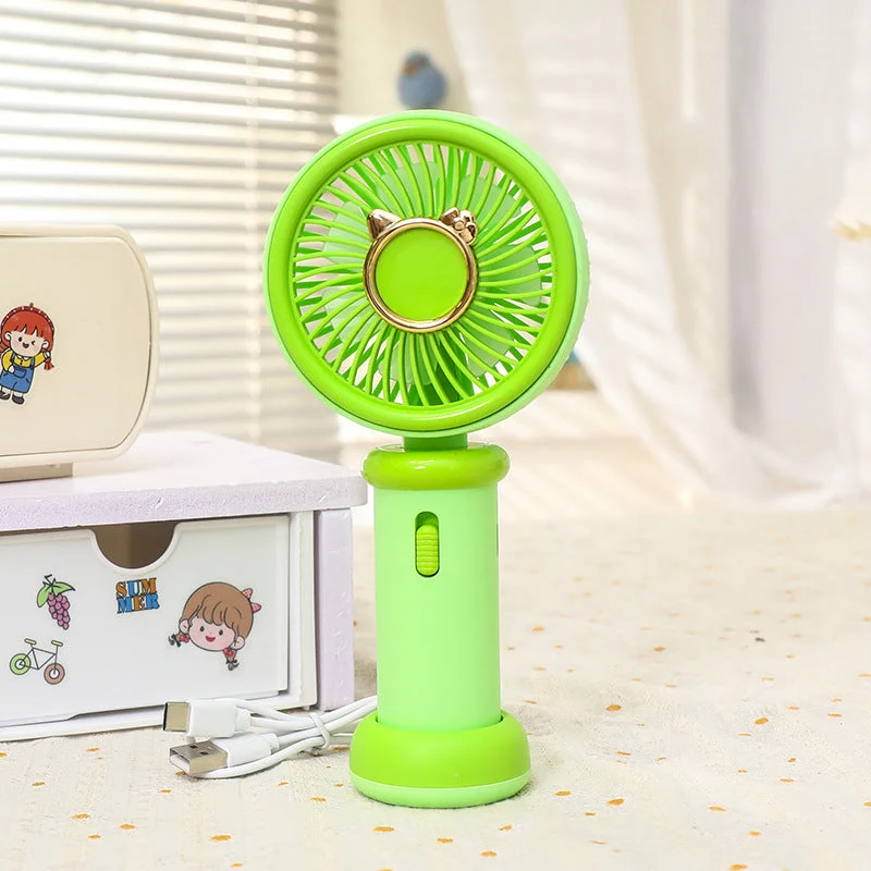 Bærbar Mini Håndvifte med Dyre Design Luvikno