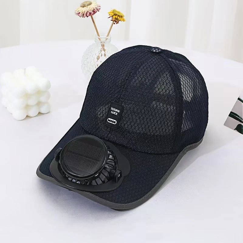 pustende mesh baseball caps med justerbar bakre stropp og buet brem Luvikno