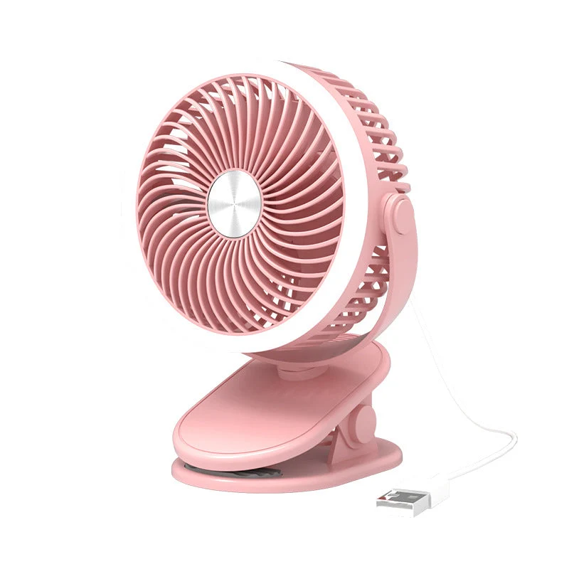 Unisex Bærbar Mini-vifte med fleksibel hals og USB-tilkobling Luvikno