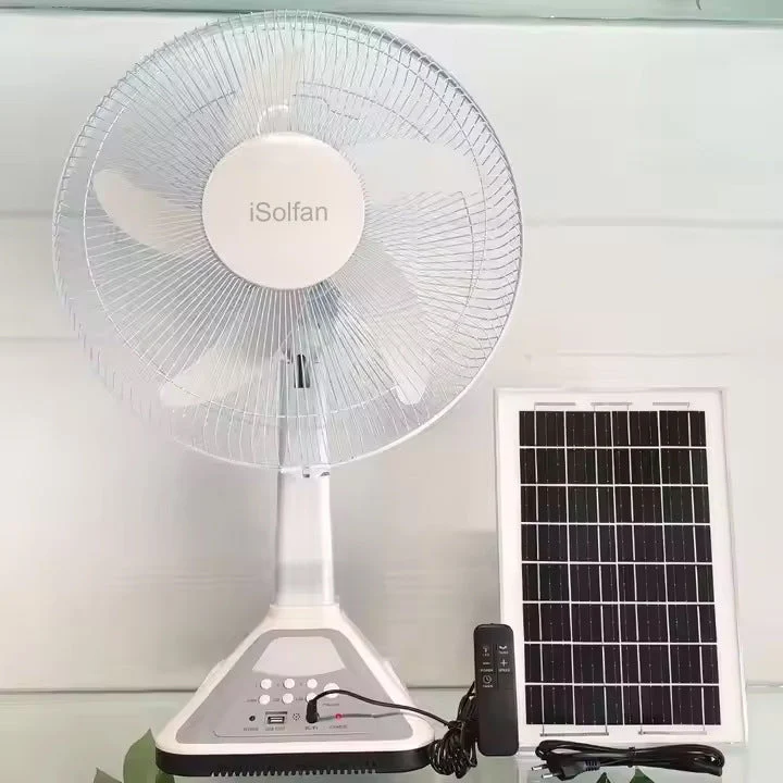 Kvinnenes solcelledrevne høyytelsesvifte med fjernkontroll og intelligent kontrollsystem Skanto