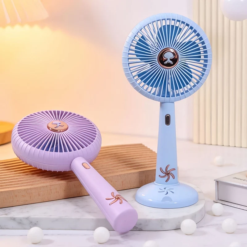 Dame Portable USB Skrivebordsvifte med Fleksibel Tilt Luvikno