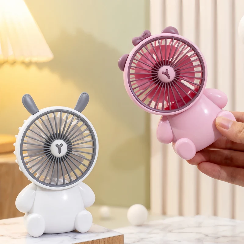 Kvinnens portable USB mini håndholdte vifte med dyredesign Luvikno