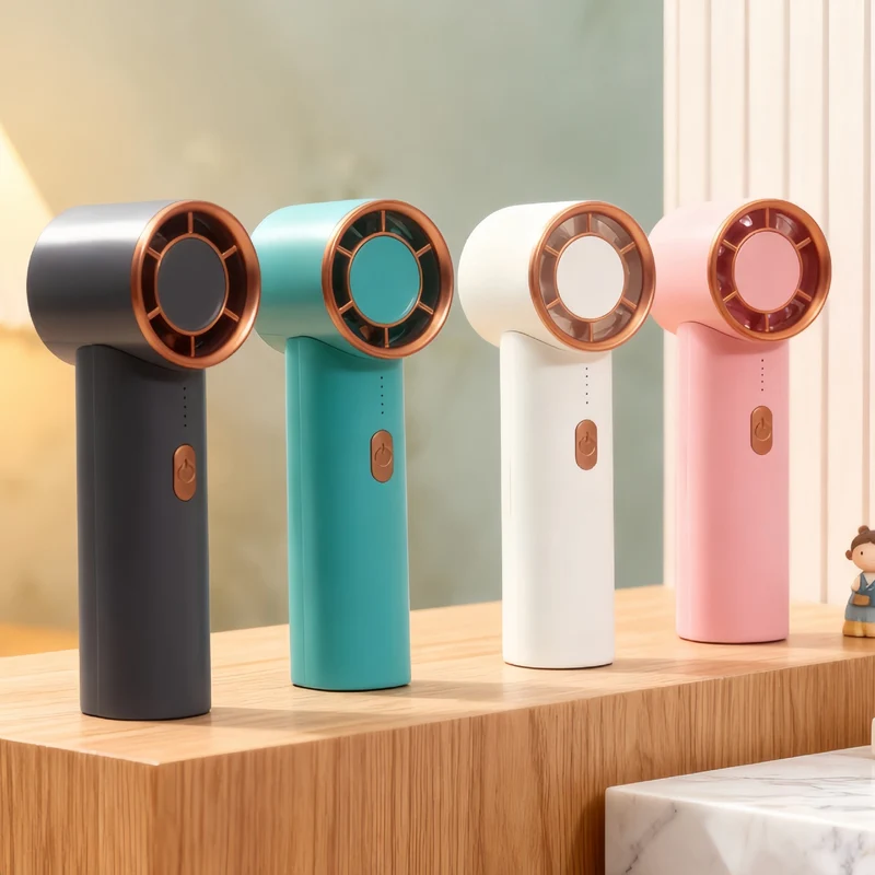 Dame bærbar USB håndvifte med moderne design Luvikno