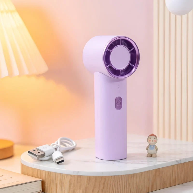 Dame bærbar USB håndvifte med moderne design Luvikno