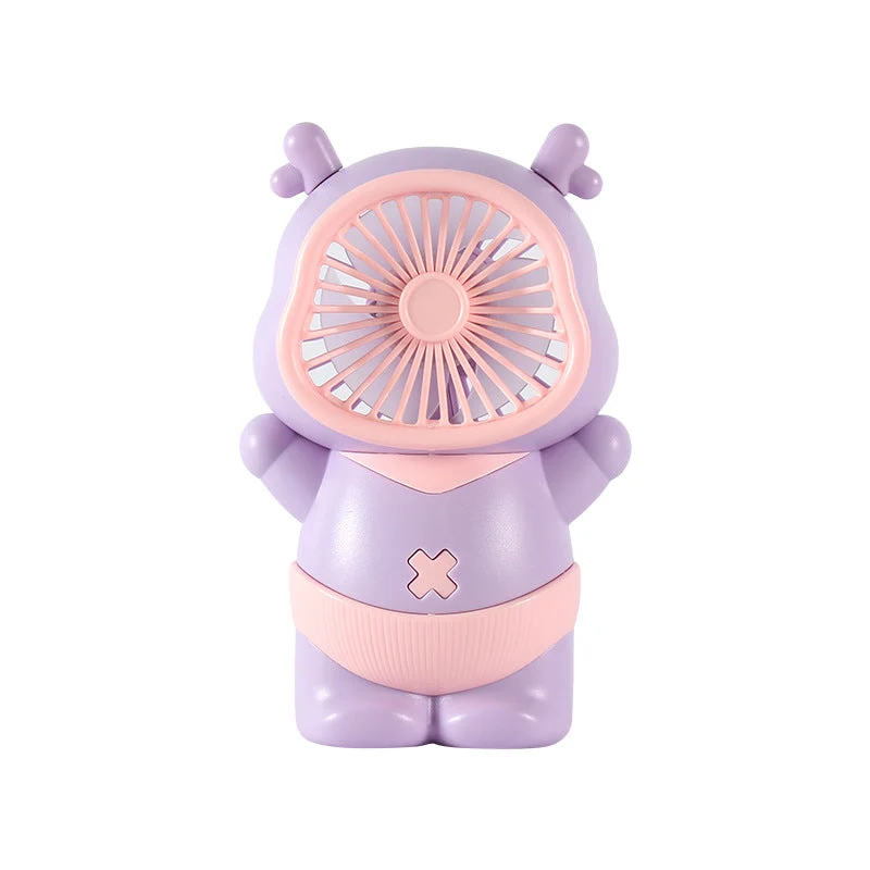 Dame portable mini vifte i bjørn design Skanto