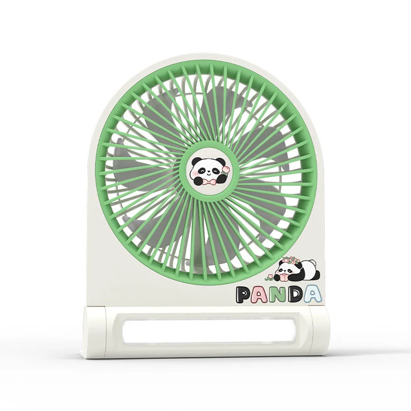 Kvinnens Portable Mini-Pannevifte med Søtt Panda Design Skanto