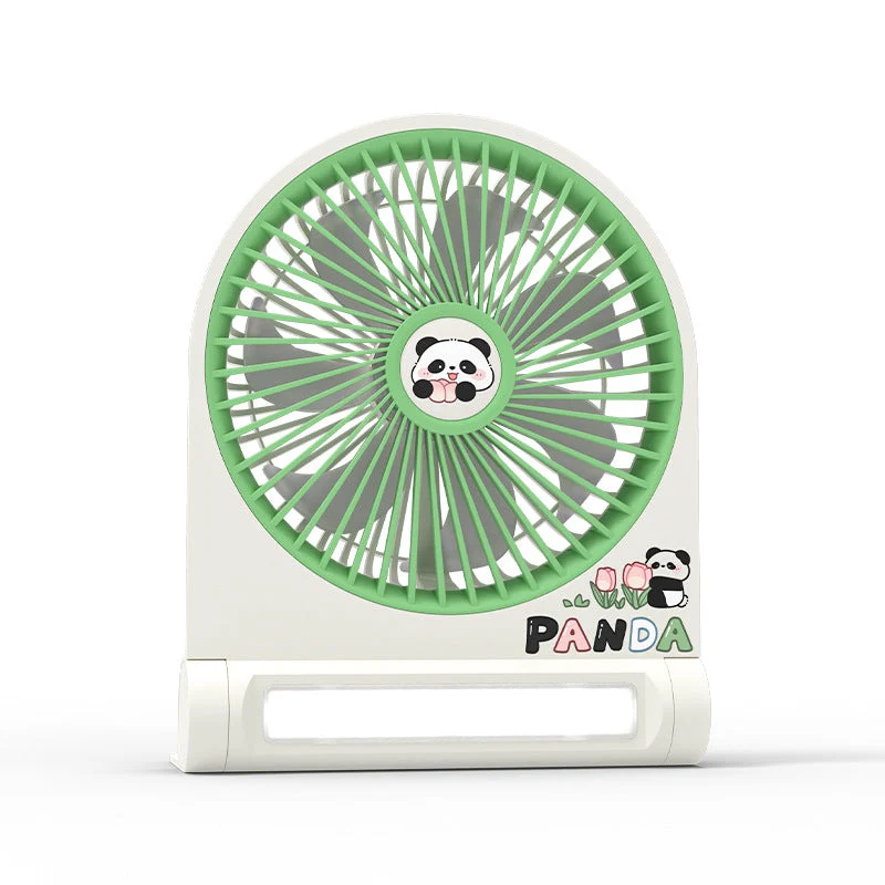 Kvinnens Portable Mini-Pannevifte med Søtt Panda Design Skanto