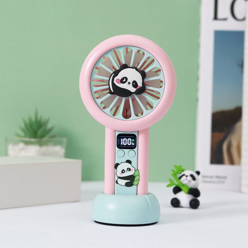 Kvinnelig bærbar miniblad med søtt panda-design Skanto