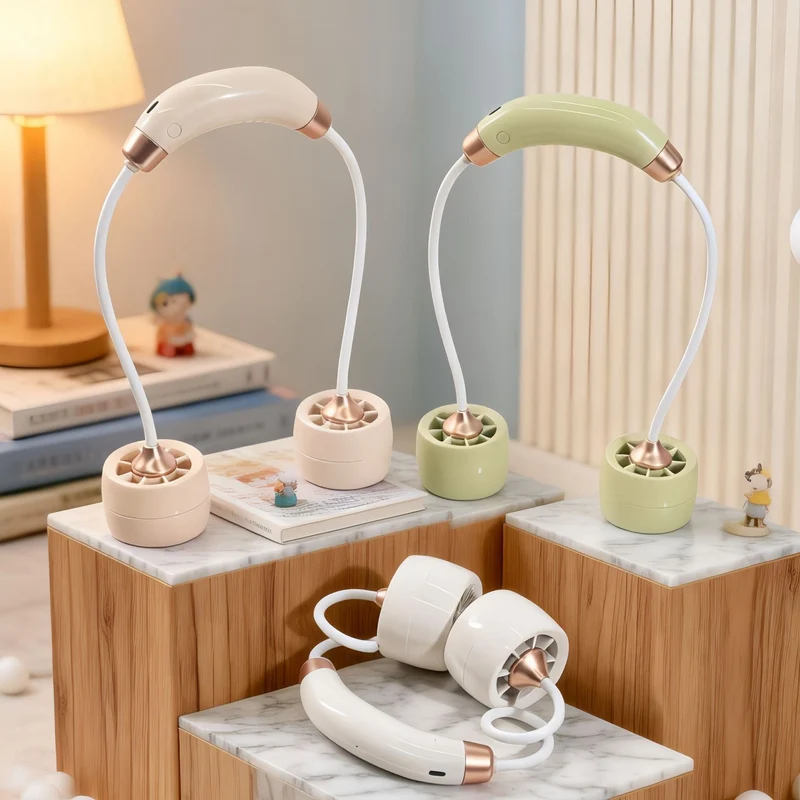 Kvinnens bærbare nakkefløyte med fleksibel holder og ergonomisk design Luvikno