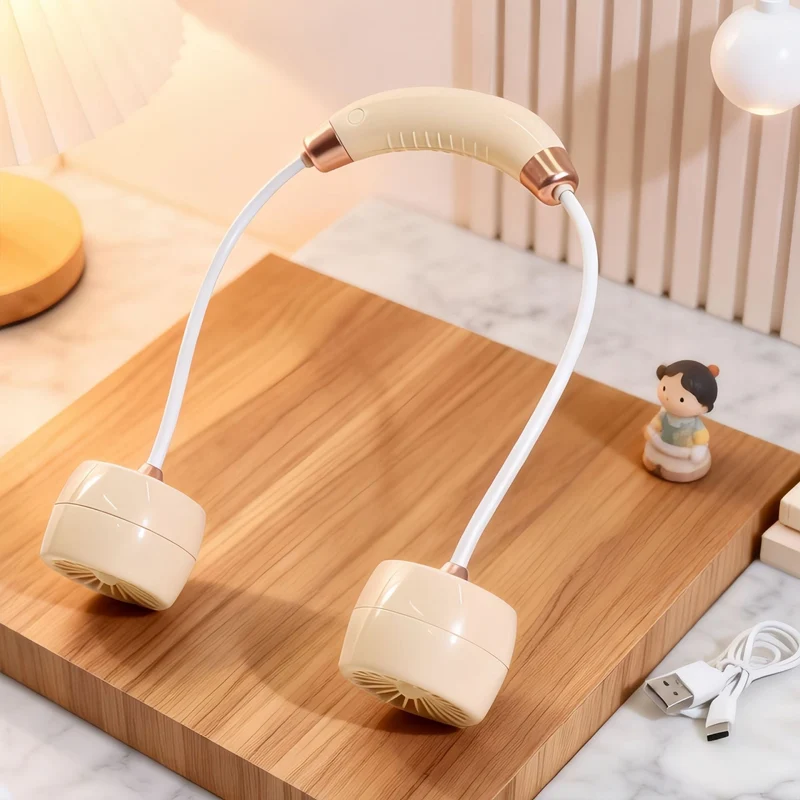 Kvinnens bærbare nakkefløyte med fleksibel holder og ergonomisk design Luvikno