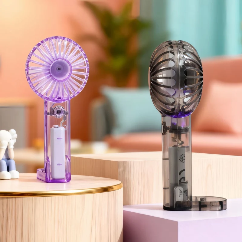 Kvinne Bærbar Mini Vifte med USB-tilkobling og Ergonomisk Design Luvikno