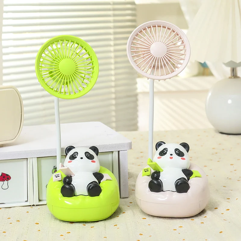 Dame Portable Mini Vifte i Søtt Panda Design Luvikno
