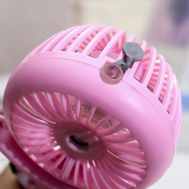 Kvinne bærbar mini håndvifte med sprayfunksjon og ergonomisk design Luvikno