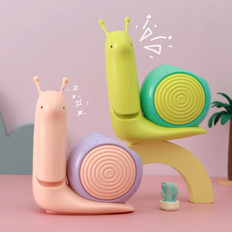 Kvinnelig kreativ bordvifte i snegledesign Skanto