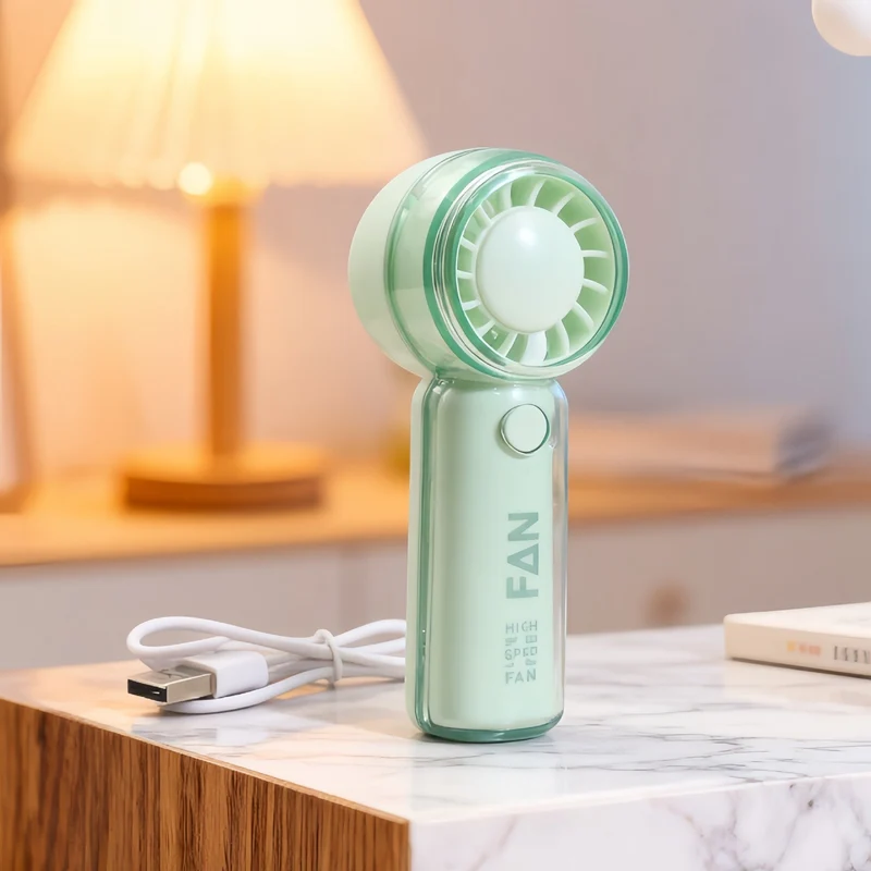 Dame portable håndvifte med lekent bjørndesign Luvikno