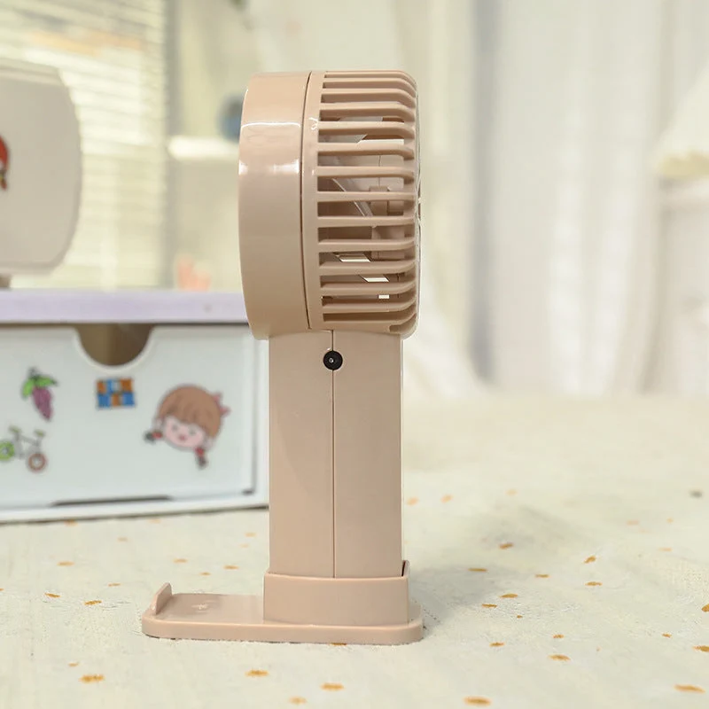 Kvinnelig bærbar håndvifte med variabel hastighetskontroll og ergonomisk design Luvikno