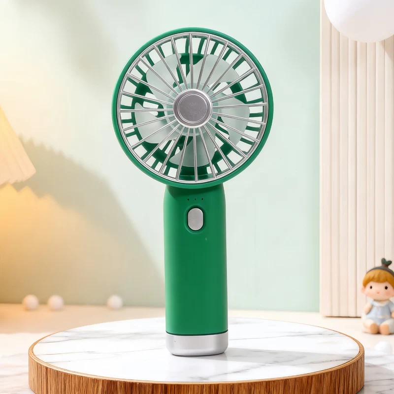 Dame Portable Håndvifte med Kraftig Batteri og Ergonomisk Design Luvikno