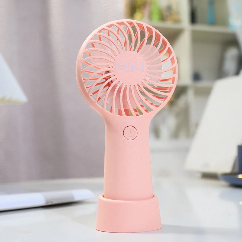 Dame portable håndvifte med ergonomisk design og USB-lading funksjon Luvikno