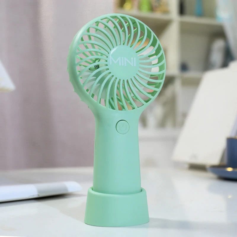 Dame portable håndvifte med ergonomisk design og USB-lading funksjon Luvikno