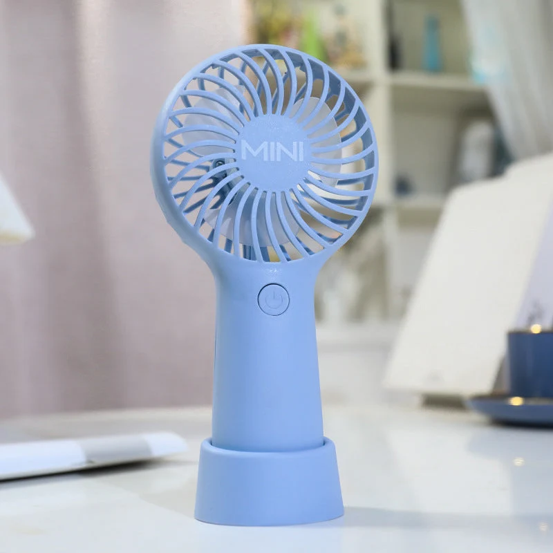 Dame portable håndvifte med ergonomisk design og USB-lading funksjon Luvikno