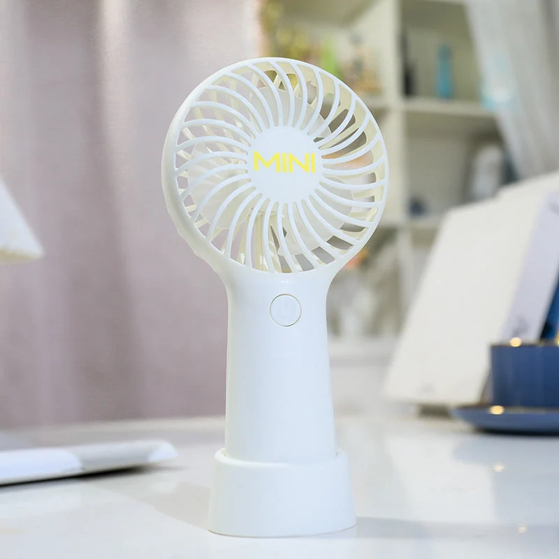 Dame portable håndvifte med ergonomisk design og USB-lading funksjon Luvikno