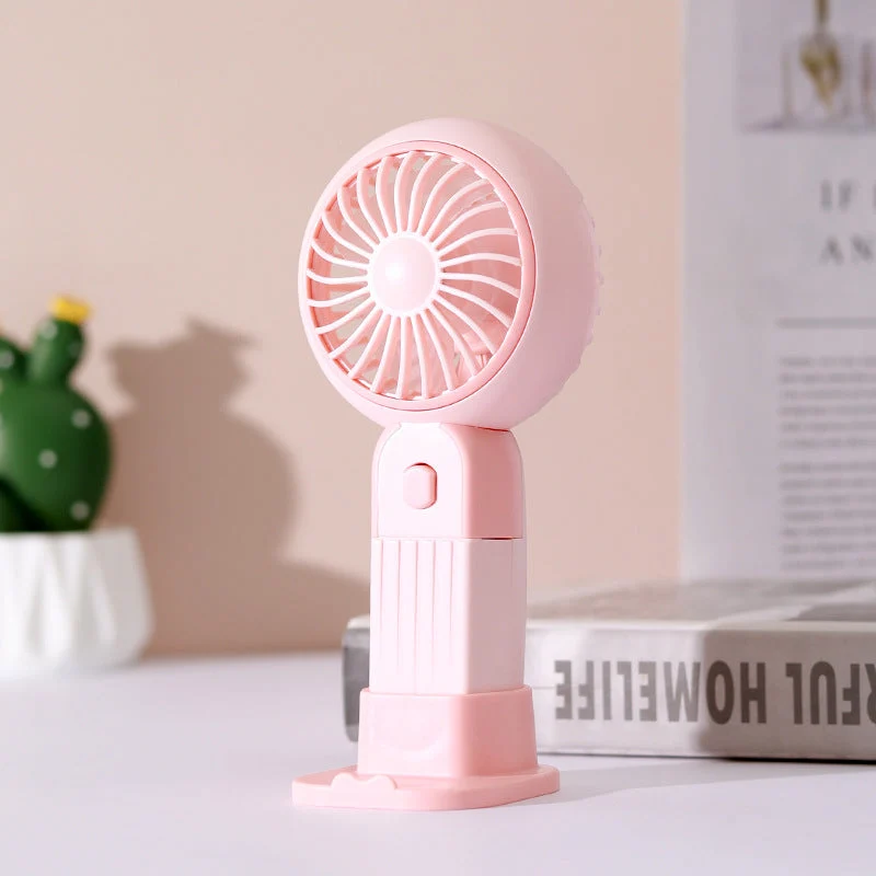 Unisex Bærbar USB-vifte med ergonomisk stativ Luvikno