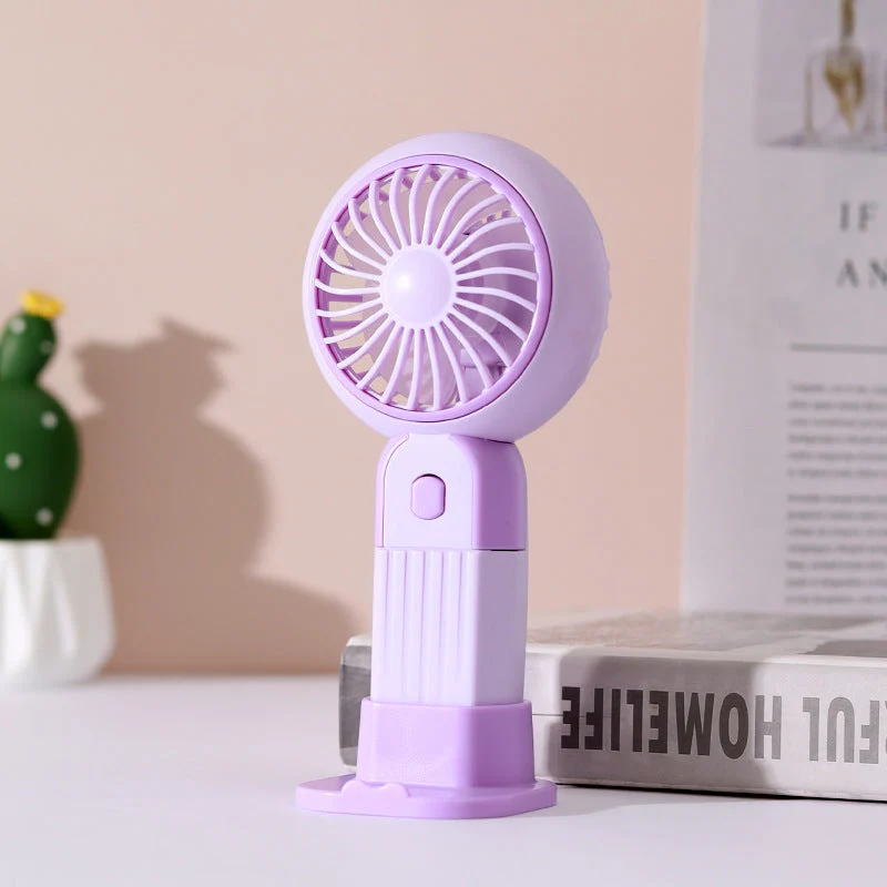 Unisex Bærbar USB-vifte med ergonomisk stativ Luvikno