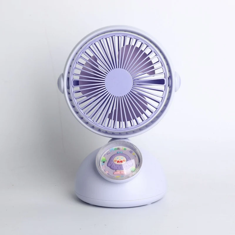 Unisex Bærbar Mini-Ventilator med kreativt design og Spilleur-funksjon Luvikno
