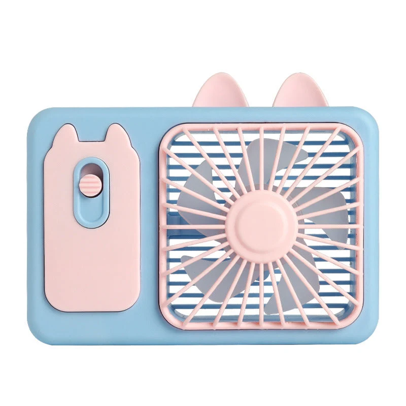 Unisex Bærbar Mini-vifte i kreativt dyredesign Luvikno